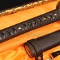 CLAY TEMPERED BLADE LEATHER STRAPS SAYA JAPANESE REAL SWORD SAMURAI KATANA SHARP