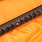 CLAY TEMPERED BLADE LEATHER STRAPS SAYA JAPANESE REAL SWORD SAMURAI KATANA SHARP