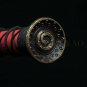 HIGH QUALITY CHINESE SWORD HAN JIAN (æ¼¢å) FOLDED STEEL BLADE EBONY WOOD SAYA
