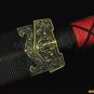 HIGH QUALITY HAND MADE CHINESE SWORD HAN JIAN (æ¼¢å) FOLDED STEEL ENGRAVED BLADE