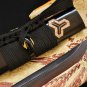 Japanese Katana Kill Bill Sword Red Clay Tempered Double Groove Blade Very Sharp