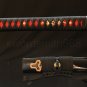 Japanese Katana Kill Bill Sword Red Clay Tempered Double Groove Blade Very Sharp
