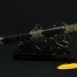 HIGH QUALITY HANDMADE CHINESE DRAGON SWORD JIAN CLAY TEMPERED FOLDED STELL BLADE