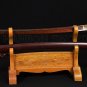RED DAMASCUS STEEL 8192 LAYERS TEMPERED BLADE JAPANESE SAMURAI KATANA HAWK SWORD