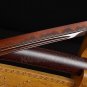 RED DAMASCUS STEEL 8192 LAYERS TEMPERED BLADE JAPANESE SAMURAI KATANA HAWK SWORD
