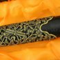 HIGH QUALITY HANDMADE CHINESE SWORD JIAN CLAY TEMPERED FEATHER GRAINFOLDED BLADE