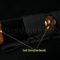 CLAY TEMPERED FOLDED STEEL BLADE JAPANESE SAMURAI KATANA FUNCTIONAL SWORD SHARP