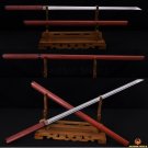 HIGH QUALITY ZATOICHI JAPANESE SAMURAI NINJA SWORD FOLDED STEEL FULL TANG BLADE