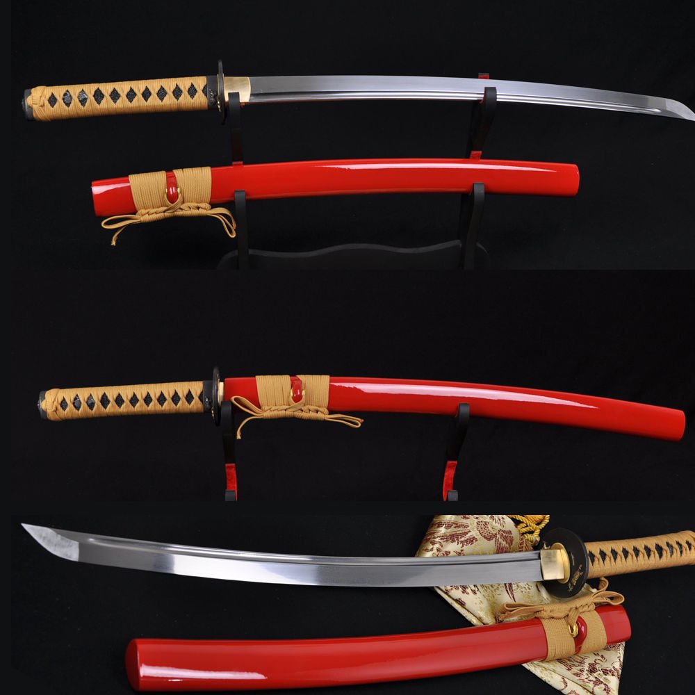 Японский меч вакидзаси боевой