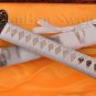 FOLDED STEEL FULL TANG SHARP BLADE JAPANESE SAMURAI SWORD KATANA CAN CUT BAMBOO