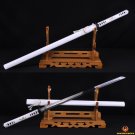 BLACK FULL TANG BLADE JAPANESE SAMURAI SWORD KATANA VERY SHARP