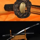HANDMADE JAPANESE SAMURAI DRAGON SWORD KATANA FULL TANG BLADE CAN CUT BAMBOOS
