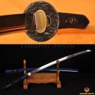 TRADITIONAL HAND FORGED JAPANESE SAMURAI DRAGON SWORD KATANA FULL TANG BLADE