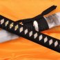 HIGH QUALITY JAPANESE SAMURAI SWORD KATANA BLACK FULL TANG BLADE VERY SHARP