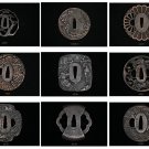 JAPANESE SAMURAI SWORD FITTINGS- TSUBA (MORE THAN 100 PIECES FOR CHOOSING)