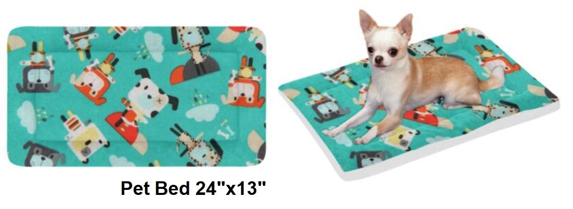 Olivia Pet Bed 24"x13"