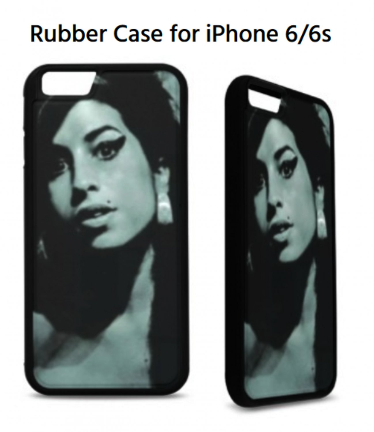 Amy Winehouse Rubber Case for iPhone 6/6s