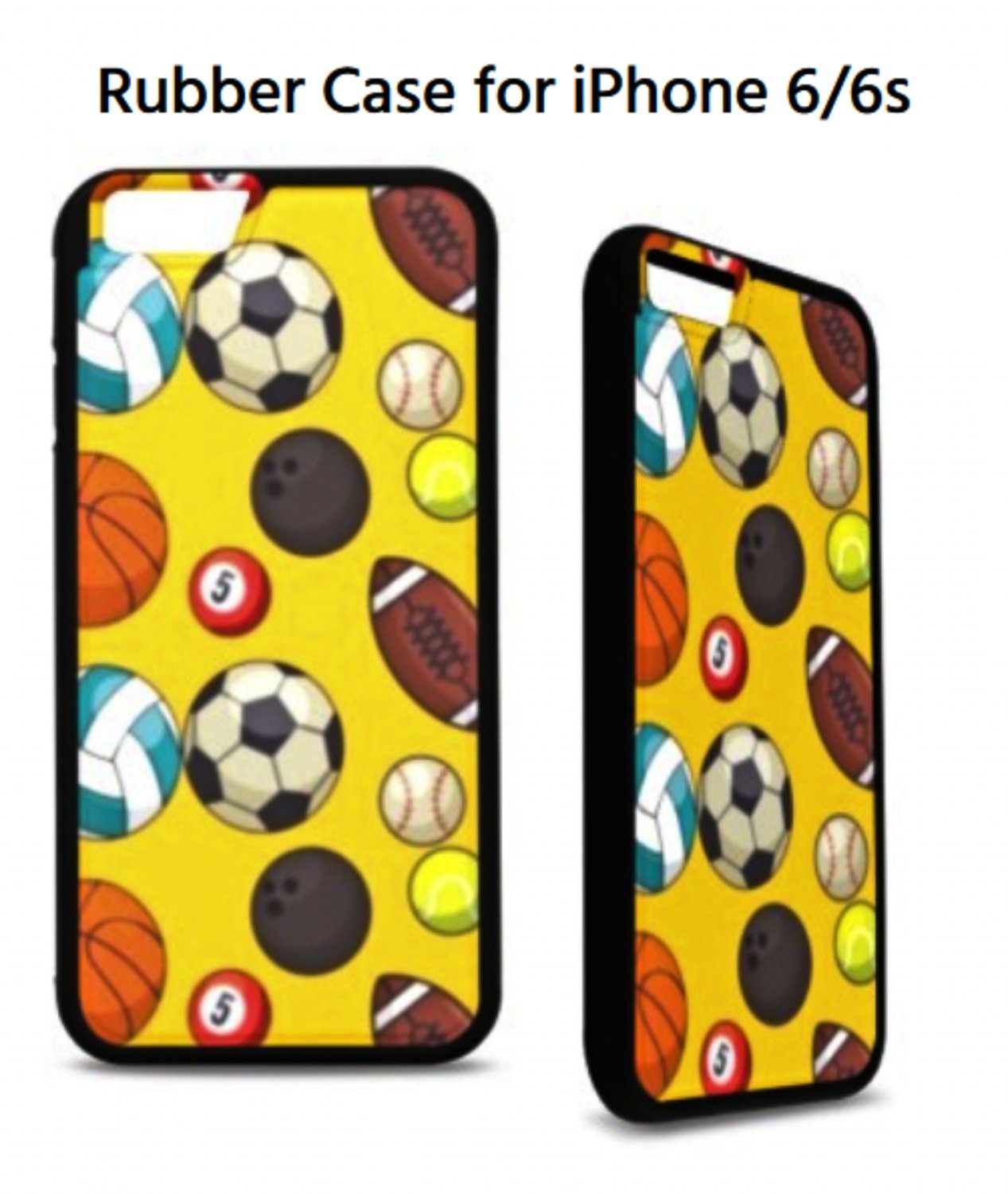 Sports Day Rubber Case for iPhone 6/6s
