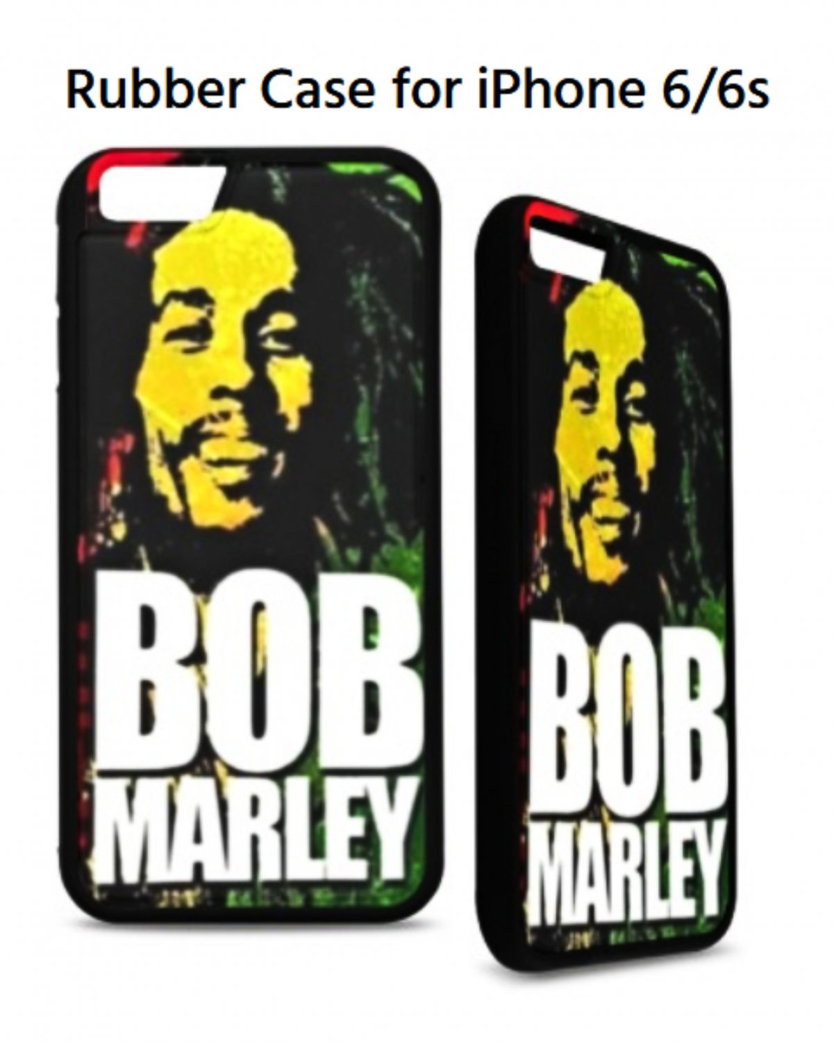 Bob Marley Rubber Case for iPhone 6/6s