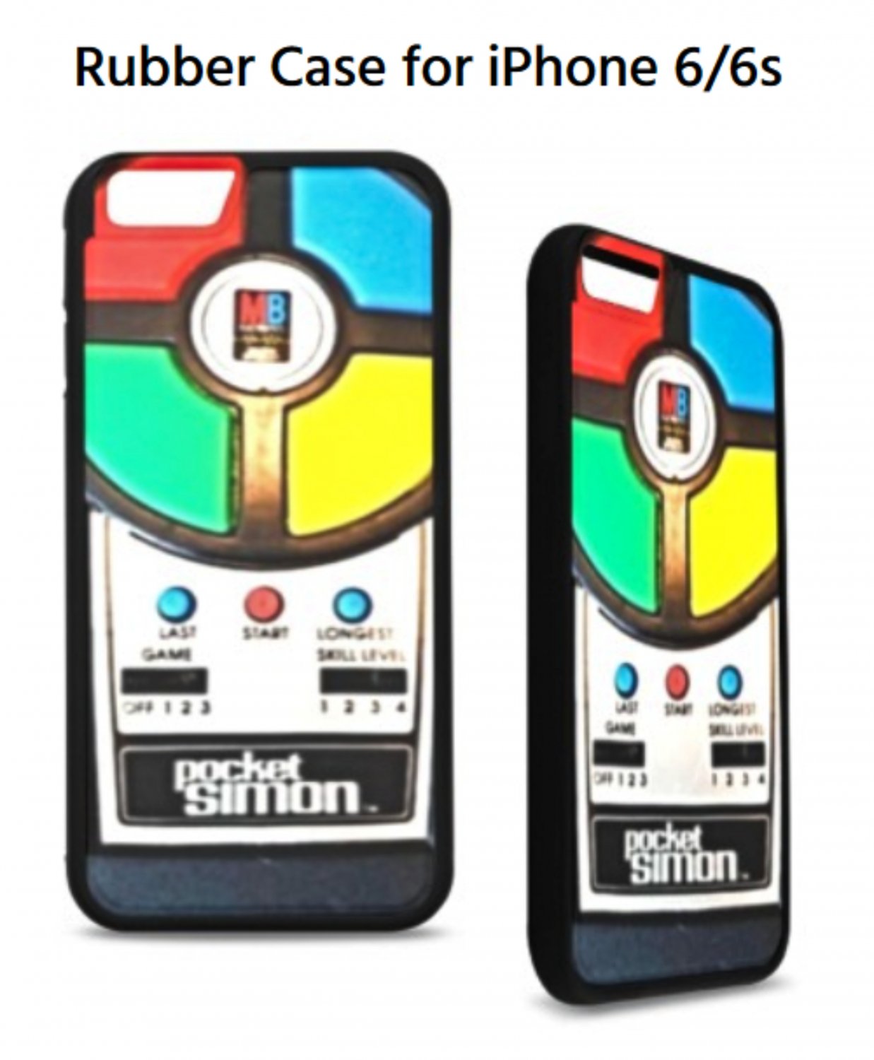 Vintage Pocket Simon Rubber Case for iPhone 6/6s