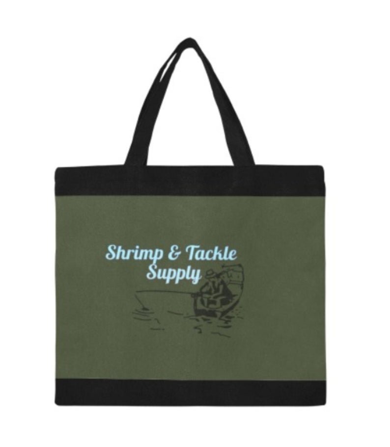 Shrimp & Tackle Supply Canvas Tote Bag - M1699