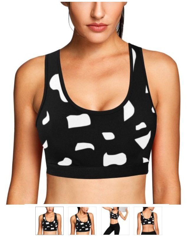 Showman Women's Print Sports Bra