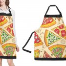 Pizza Print All Over Print Apron - One Size