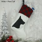 German Shepherd Christmas Stocking 20" x 12" - Black Friday Sale