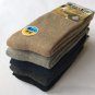 Men's 5 Pairs Pack Extra Thick Cashmere Wool Crew Socks Size 6-10+Free S/H!