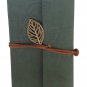 Meso Leather Cover Loose Leaf Blank Notebook Journal Diary(Dark Green)+Free S/H!