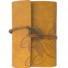 Meso Leather Cover Loose Leaf Blank Notebook Journal Diary(Yellow)+Free S/H!