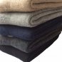 Women's 1 Pair Thick Cashmere Wool Blend Crew Socks Solid Size 7-10+Free S/H!