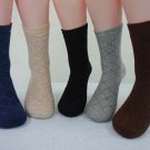 Meso Men's 5 Pairs Pack Extra Thick Cashmere Wool Socks Size 7-10+Free S/H!