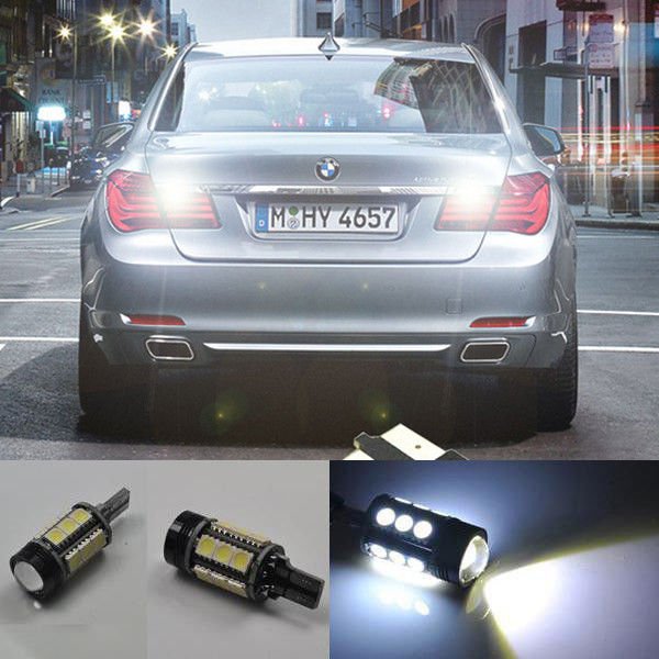 2x White Error Free LED Reverse Back up Light Bulb For Bmw F01 F02 F03 F04 08-15