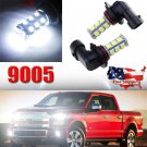 2x 9005 18 SMD 5050 LED DRL Daytime Running Light Bulbs White 6000K HB3 9011