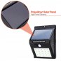 20 LED Solar Power PIR Motion Sensor Wall Light Outdoor Garden Waterproof Lamp