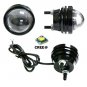 2Pcs White High Power Fish Eye DRL CREE LED Projector Fog Daytime Running Lights