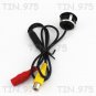 4.3" LCD Monitor Car Rear View Reverse Backup 360° Rotatable Camera Wireless Kit