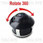 4.3" LCD Monitor Car Rear View Reverse Backup 360° Rotatable Camera Wireless Kit