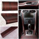 30X120CM Car SUV Interior DIY Wood Textured Grain Vinyl Wrap Sticker Decal Sheet