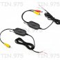 2.4GHz Wireless Car Rear View Reverse Parking HD Camera Kit+ 4.3" LCD Screen 12V