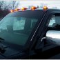 5 Pcs Waterproof 9LED Smoked Amber Car Roof Marker Clearance Light Running Lamps