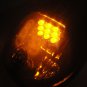 5 Pcs Waterproof 9LED Smoked Amber Car Roof Marker Clearance Light Running Lamps