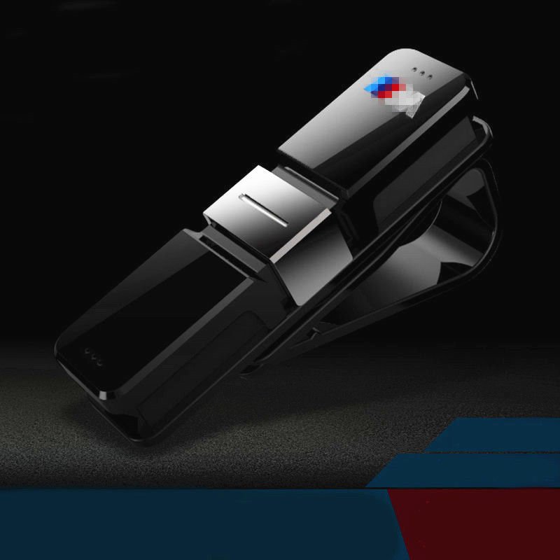 Car Sun visor Sunglasses Holder for BMW E60 E61 E90 E92 X1 F48 1 3 5 7  X5 X6