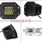 18W Polaris Ranger Flush Mount LED Work Light Bar offroad Lamp ATV RZR Sportsman