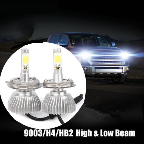 2x H4 LED Headlight Bulbs For Toyota Corolla Tacoma RAV4 4Runner Sienna Tundra