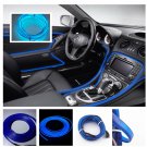 2M BLUE Cold light lamp Neon Lamp 12V EL Wire Honda  Toyota Fluorescent Strips
