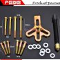 21PC Harmonic Balancer Steering Wheel Puller Gear Crank Shaft Damper Tools