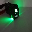Off Road Toggle Rocker Switch Green LED Bigfoot Light Bar 5Pin Sales For Car ATV