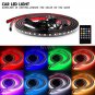 12V 8 Colors Music Control RGB LED Under Car Glow Underbody Neon Lights W Remote